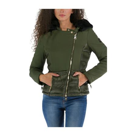 Fracomina, Winter Jackets Groen, Dames, Maat:S