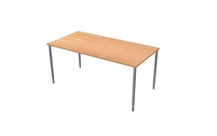 LANAB DESIGN Skrivbord fristående 1600x800mm bokla/grå - Lyreco - Kontorsmöbler och inredning > Bord och hurtsar > Skrivbord - Fasta