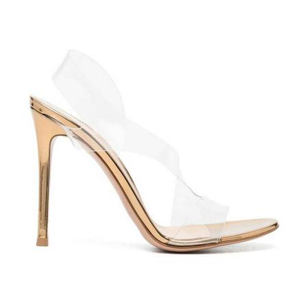 Gianvito Rossi Sandalen , Beige , Dames , Maat: 41 EU