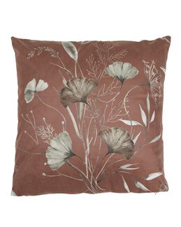Kuddfodral blommigt Gisela 1-pack Rost - Fondaco