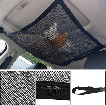 Universal Justerbar Diverse Car Styling Förvaringsnätväska