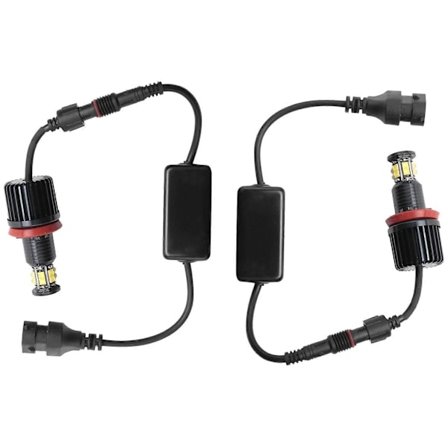 1 Par 120W 12LED Bil Angel Eye Marker Lyspærer for E82 E90 E92 E60 E61 E63 E89 X6 H8