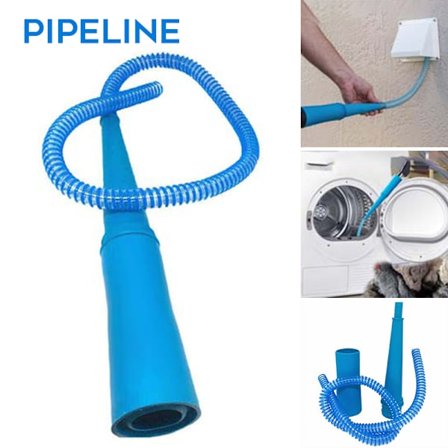 Torktumlare Vent Rengöringssats Plast Vakuumslangfäste Kraftfullt sug