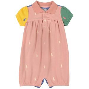 Kids - Ralph Lauren Multicolor Color-blocked Romper - All in ones - 12 months - Pink - Mädchen