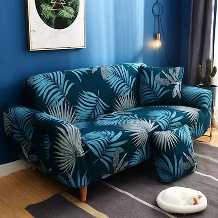 Sofföverdrag 2-sits 140-180cm Sofföverdrag med armstöd Modern Uni