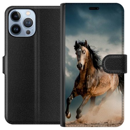 Kompatibelt Lommeboketui til Apple Apple iPhone 13 Pro Max Hest