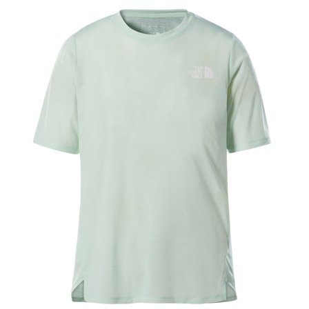 The North Face Women's Up With The Sun S/S Shirt Women Short sleeved fitness sweater Green L