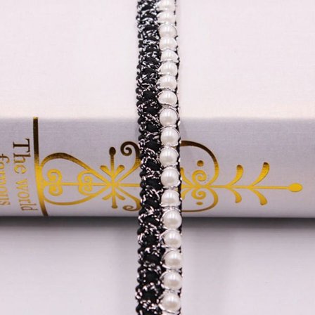 Håndsydd Pearl Pearl Braid Lace Ribbon 3