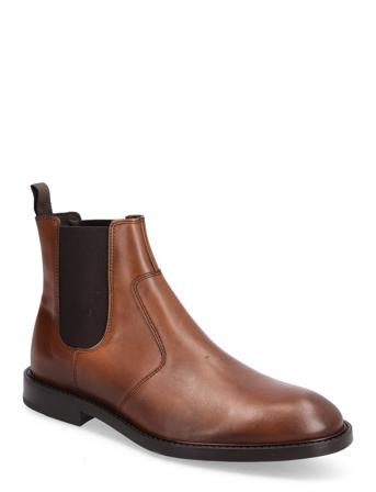 Monovar Støvletter Chelsea Boot Brun Mango