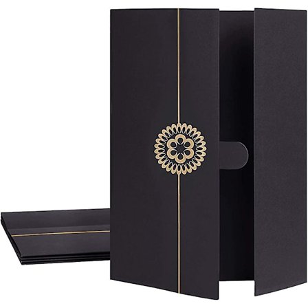 5 st Cover Diplom Certifikathållare Fodral Tjockt cover