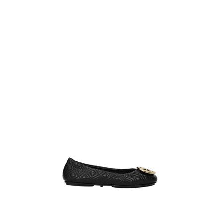 Tory Burch Quilted Minnie Ballerinas , Zwart , Dames , Maat: 37 EU