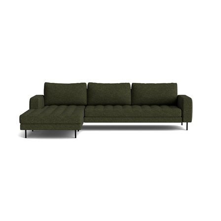 Rouge XL Chaiselongue-Sofa, links