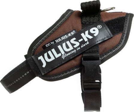 Julius-K9 Idc Harness Size Mini-Mini Dog Harnesses & Dog Collars Brown Mini-Mini