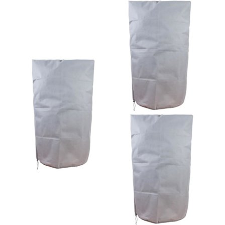 Plantebeskyttelse mot frost - Trekk med snøring - Beskytter blomsterplanter - Vinterbeskyttelse