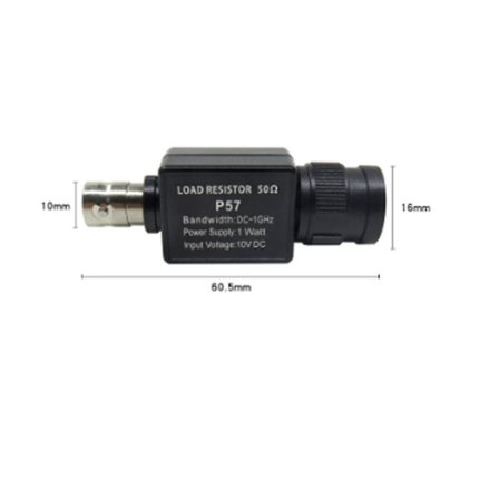 Ny P57 1st 50 Ohm Genomgående Terminator Bnc Hona 50ky Enhet Q9 Adapter