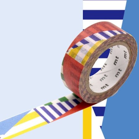 Maskeringstejp MT PAPIER TIGRE Motiv nautiskt tema