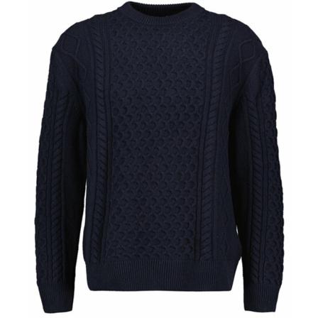 Gant - Stickade Tröjor - Blå - Herr - Storlek: 2xl, Herr, Storlek: 2XL