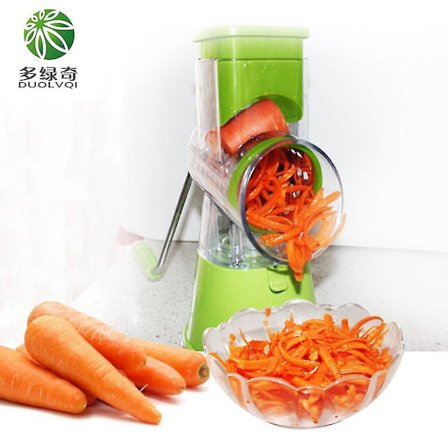 Multifunktionel Grøntsags Skærer Manuel Tromle Skærer Kværn