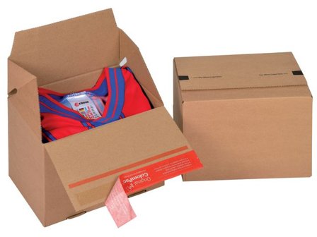 ColomPac E-handelslåda 195x145x140mm - Lyreco - Emballage och lagerutrustning - Lådor och well - E-handelslådor