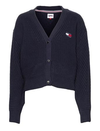 Tjw Bxy Badge Cardigan Blue Tommy Jeans