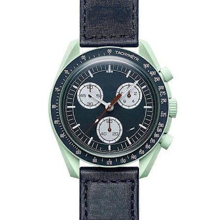 Planet Six Kvartsikello Kronografi Valoisa Näyttö Vedenkestävä Kuu Merkurius Design