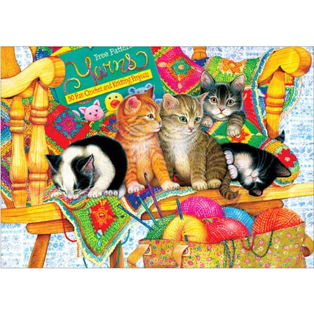 30x40 cm 5D DIY Full Diamond Painting, Valp stuedekorasjon