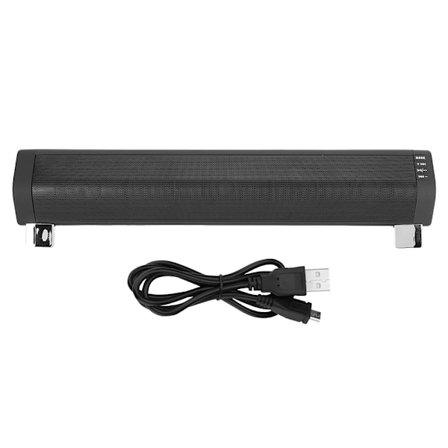 WSA-854 Stereo Bluetooth Soundbar Högtalare med Hög Volym och Radiofunktion med Instickskort