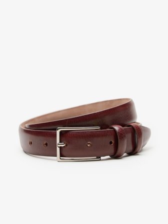 John Henric Men's Brauner Ledergürtel Size 85