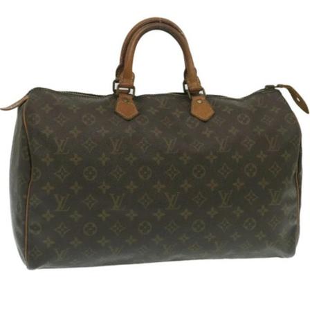 Louis Vuitton Vintage, Pre -owned Speedy 40 Bruin, Dames, Maat:ONE Size