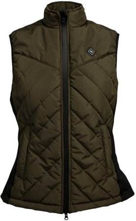 Back on Track W's Etna Heat Vest Green