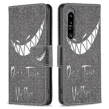 Flipfodral i läderställ kompatibelt med Sony Xperia 1 VI-telefon[YDE]