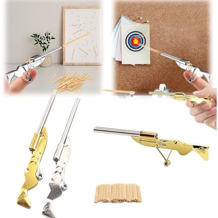 Tannpirkerskytevåpen - Mini hagle avlastning leker, kreativ leke for barn UK