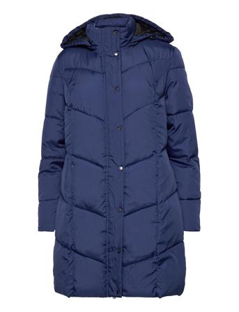 B. Copenhagen Coat Outerwear Heavy Blue Brandtex