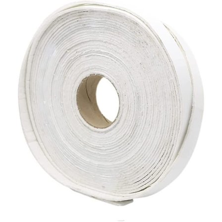 Keramisk fiber brannsikker tape - høytemperatur flat tetningstape isolasjon - 20 meter lang, 3 mm tykk (dimensjoner: 40 mm bred)