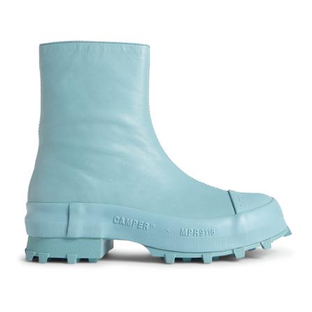 CamperLab Ankle Laarzen tractor , Blauw , Dames , Maat: 40 EU Enkellaarsjes