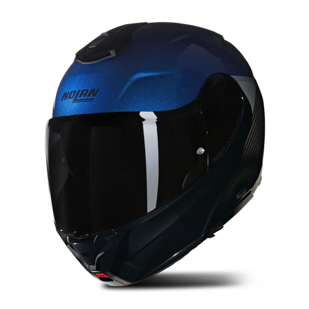 Nolan X-1005 UC Öppningsbar Hjälm Blå M