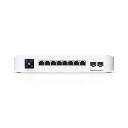 Ubiquiti UniFi Switch Pro 8 PoE - switch - 8 porter - Styrt