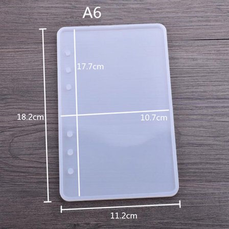 Notebook Form Silikone Form DIY Resin Book Form