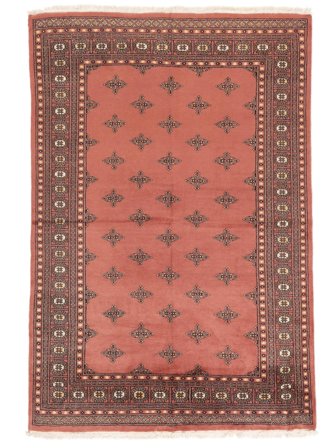 Noué À La Main Pakistan Boukhara 2Ply Tapis 167X248 De Laine Rouge Foncé/Rouge