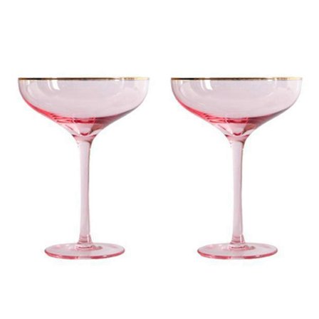Hieno Cocktail-lasi Baarilasi Martini-lasi Kuohuviinilasi Margarita Kesäjuomille Samppanjalle Vaaleanharmaa Pi Pink Edition 0830
