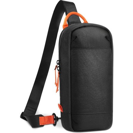 ING Støvtett Crossbody-veske med Kabelhåndtering og Glidelåslukking Uformelt Minimalistisk Sporty Design Egnet for Pendling og Aktiviteter
