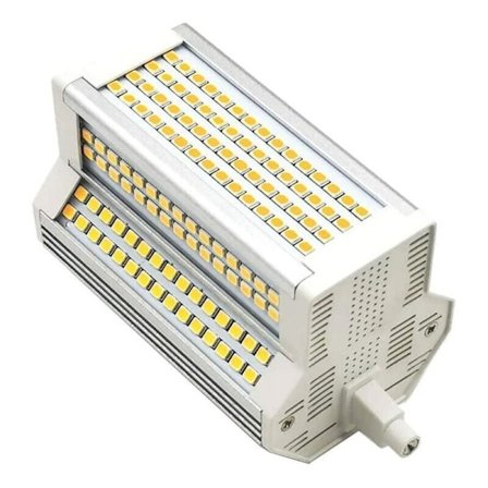 R7S LED-lampa 50W Varmvitt Dimbar 3000k Dubbeländad J118 Typ J 118mm 4.64 LED-strålkastare 5000LM Ekvivalent 500W Halogen Golvlampa 200 Grader I