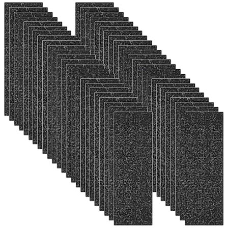 48 stk. fingerboard skum greb tape klæbende skum tape skridsikker skum greb tape kompatibel mini skateboard db