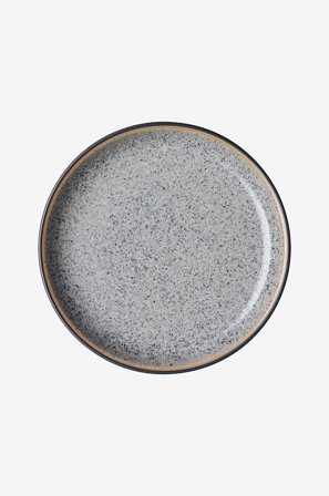 Denby - Tallerken Coupe Studio Grey diameter 17 cm - Grå - Asjetter - Fra Homeroom