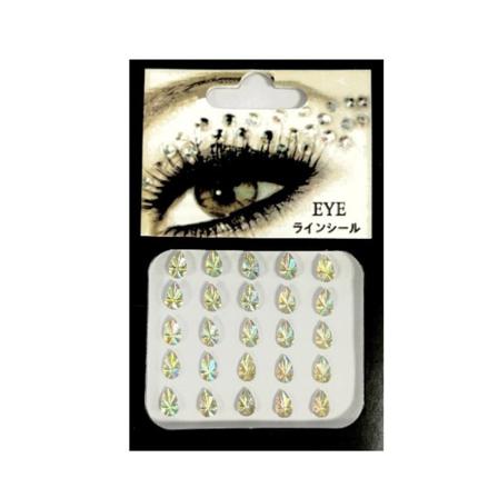 Diy Rhinestone Stickers Set 1-ark #41 Flerfärgad