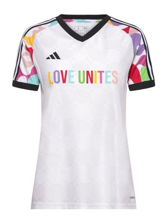 Tiro Jsy Pri W Sport T-shirts & Tops Football Shirts White Adidas Performance