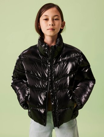 name it Nkfmanon Puffer Jacket - Black - 134