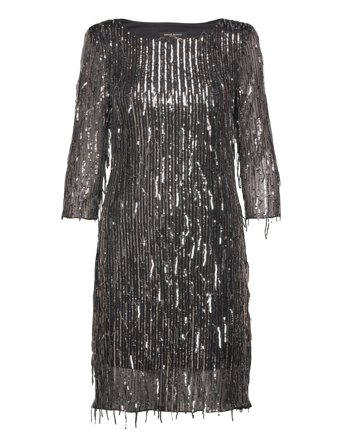 Meadowbbnabiha Dress Dresses Sequin Dresses Svart Bruuns Bazaar*Betinget Tilbud