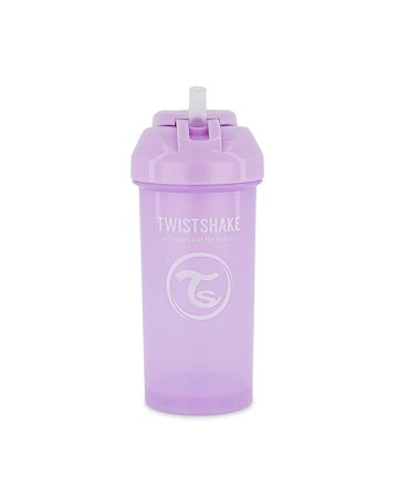 Twistshake Sugerørskop Lilla 360 ml, Børn & Forældre, Service, Kopper Og Drikkedunke