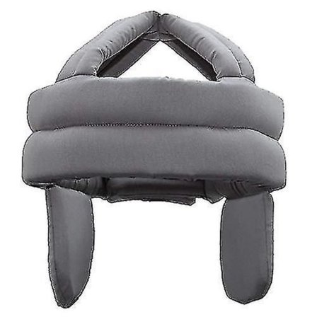 Beskyttelseshjelm for eldre Sikkerhetshjelm Anti-fall Hodebeskyttelse Hatt Bomull Pustende Anti-kollisjonshatt Gammel mann med hørselsvern, Ad